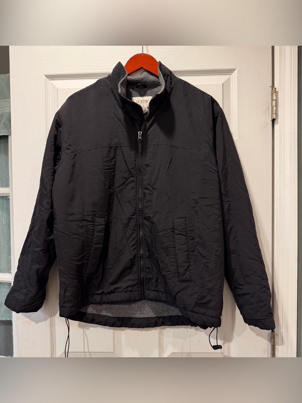 J Crew thinsulate nylon size medium full zip jacket (coat)